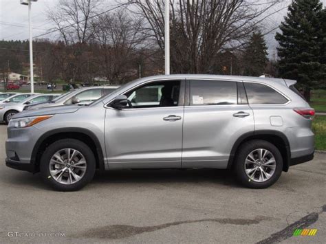 Silver Sky Metallic Toyota Highlander Le Plus Awd Photo