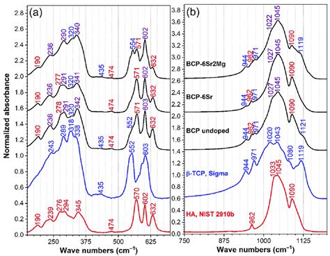 The Comparative FTIR ATR Spectra Of The BCP Based Materials Presented