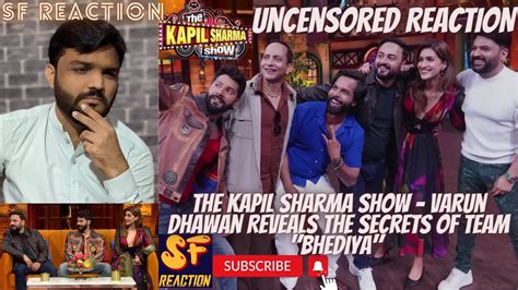 The Kapil Sharma Show Reaction Varun Dhawan Reveals The Secrets Of