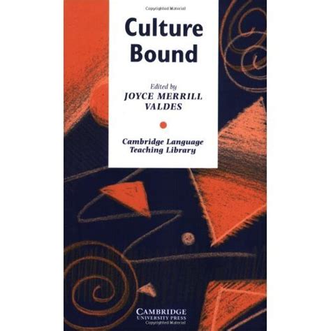 Libro Culture Bound Bridging The Cultural Gap In Language Teaching