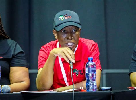 Watch Malema Delivers Political Report On Party Performance