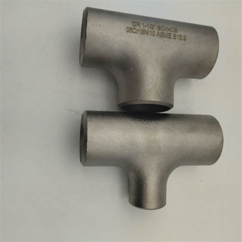 Carbon Steel Asme B Pipe Fitting Seamless Erw Equal Reducing Tee