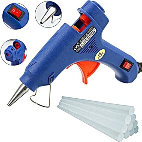 Germany Steel 100WATT Hot Silicone Gun 10 Silicone Sticks Hepsiburada Global
