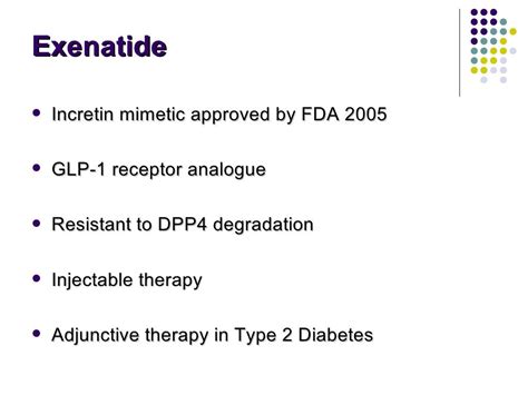 Exenatide Presentation