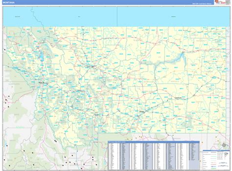 Bozeman Montana Zip Code Map United States Map