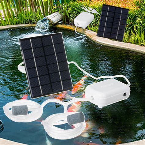 W V Panneau Solaire Kit Pompe Eau Pompe Solaire Fontaine Solaire