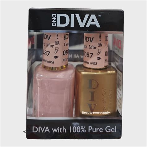 Dnd Diva Duo Gel And Lacquer 087 Conscience Moral Beauty Zone Nail Supply