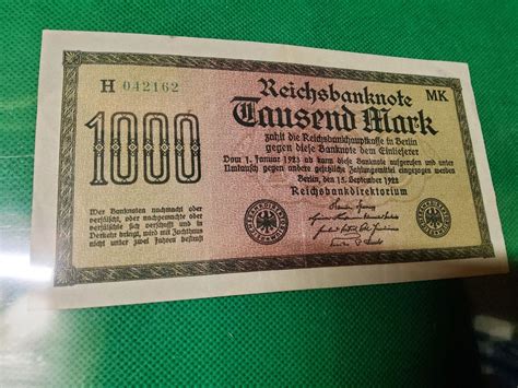 Reichsbanknote Kaufen Auf Ricardo