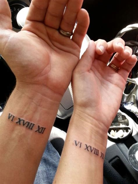 30 Cool Wedding Date Tattoos To Get Inspired Weddingomania