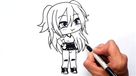 How To Draw A Gacha Girl