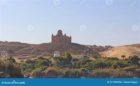 The Beautiful Agha Khan Palace Overlooking The River Nile In Aswan