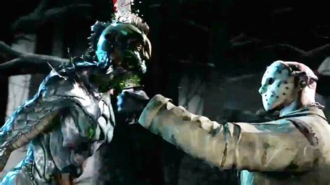 Mortal Kombat X Jason Gameplay Trailer Jason Fatality Preview Hd