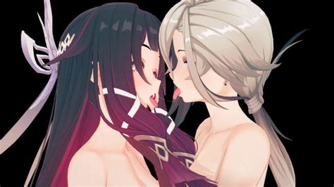 Arlecchino X Columbina Genshin Impact Yuri Hentai Free Mobile