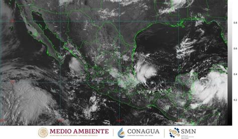 La depresión tropical Diez se intensificó a tormenta tropical lleva el