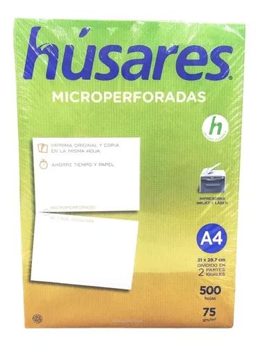 Resma H Sares A Microperforadas Divididoen Hjs Gr