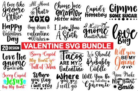 Valentine Svg Bundle 1 Svg Cut Files Graphic By Artneticy Fly