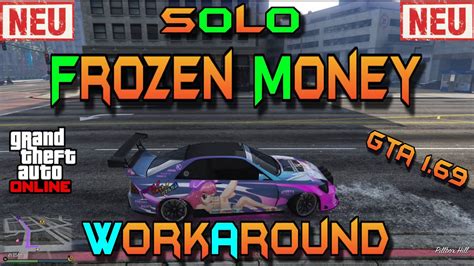 GTA 5 SOLO Money GlitchNEU After Patch Frozen MoneyWorkAround