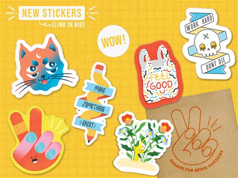 Sticker Store By Kelly Nichols On Dribbble