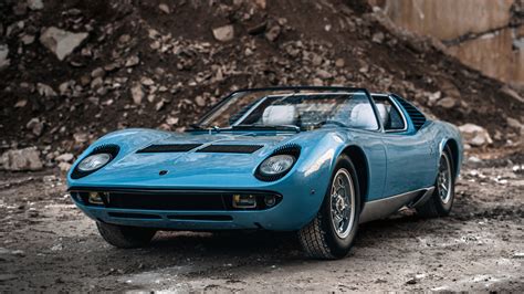 Lamborghini Miura Roadster 1968 4k Wallpaper Hd Car Wallpapers 22912