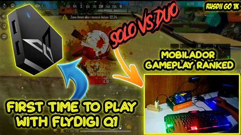 Mobilador Flydigi Q Free Fire Pertama Kali Mainin Flydigi Di