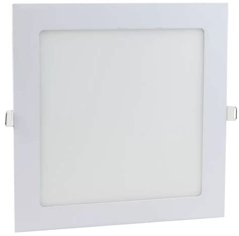 Painel Led Embutir Dimeriz Vel W X Cm Quadrado Bivolt Branco