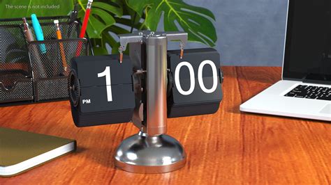 Animated Flip Clock Rigged For Modo 3d Model 39 Lxo Free3d