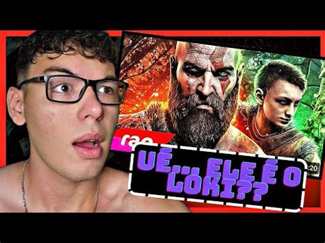 React Rap Do Kratos E Atreus God Of War N S Somos Deuses Nerd