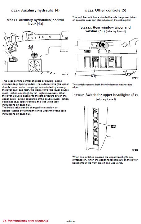 Massey Ferguson 4435 4445 4455 Tractor Service Manual