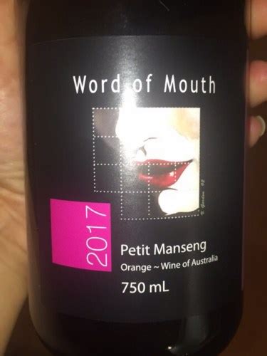 Word Of Mouth Wines Petit Manseng Vivino Us