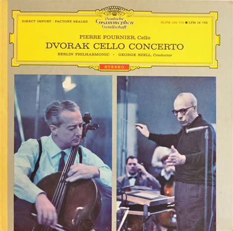 Dvorak Pierre Fournier Berlin Philharmonic George Szell Cello