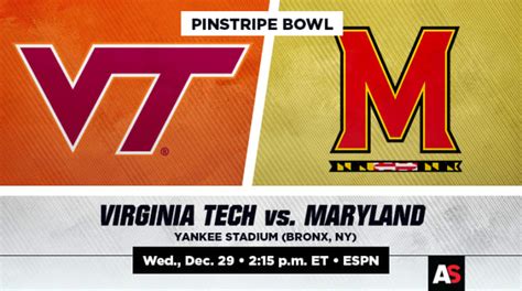 Pinstripe Bowl Prediction and Preview: Virginia Tech vs. Maryland ...