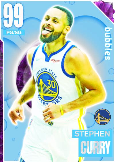 NBA 2K23 2KDB Custom Card Curry Quals Mid