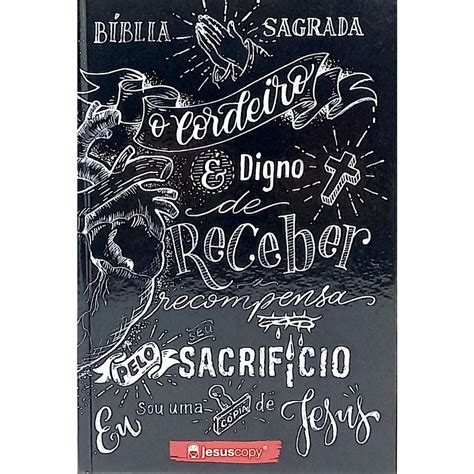 Biblia Lettering Jesuscopy NVI Shopee Brasil