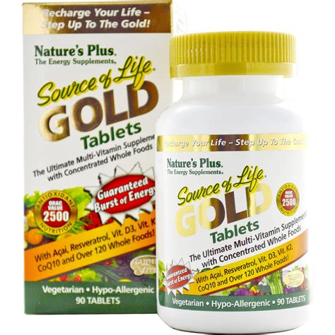 Nature S Plus Source Of Life Gold The Ultimate Multi Vitamin