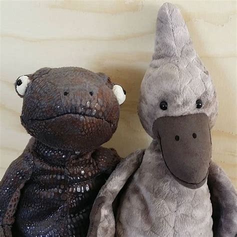 komodo dragon plush toy - Babette Packard