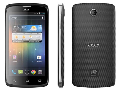 Acer Intros Liquid C1 Smartphone With Intel Processor Tech Ticker