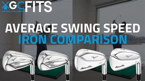 Golf Iron Category Differences For Average Swing Speeds Youtube