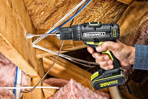 Rockwell Rk1806k2 20v Lithium Ion Drill And Driver Combo Kit Plus Free Replacement Batteries