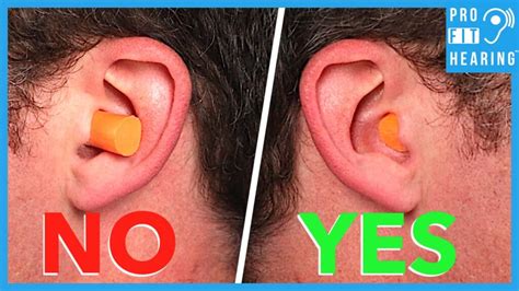 How To Use Ear Plugs Step Guide Pro Fit Hearing