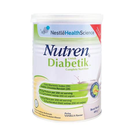 Nestle Nutren Diabetik Milk Complete Nutrition G Lazada