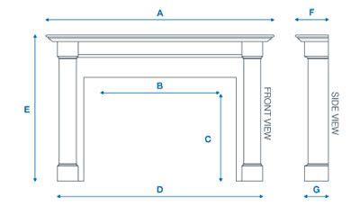 Pearl Mantels Newport Wood Fireplace Mantel Surround Fireplace Guide