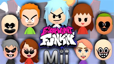 Every Friday Night Funkin Mii Ever Youtube