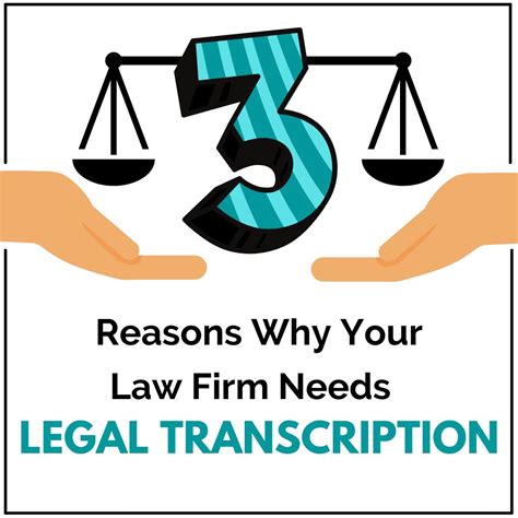 3 Reasons Why Your Law Firm Needs Legal Transcription