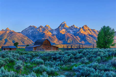 Teton Sunrise Along Mormon Row Photograph By Greg Norrell Fine Art