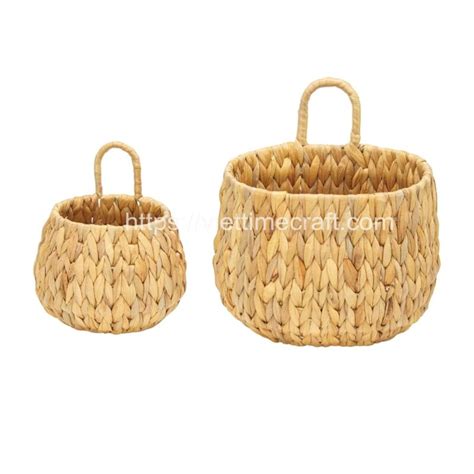 Water Hyacinth Storage Basket Wholesale In Vietnam