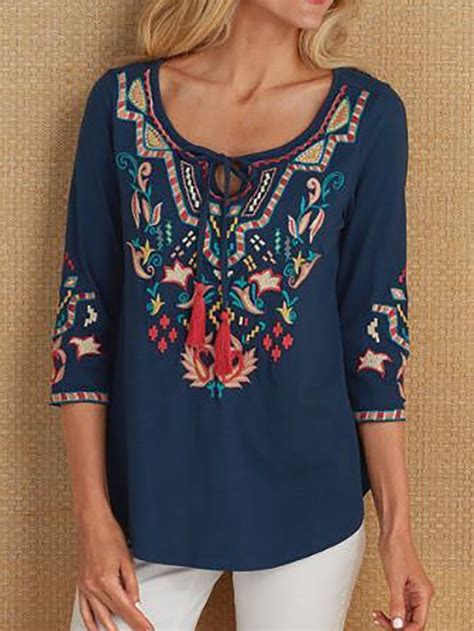 Floral Print Long Sleeve Floral Shift Sweatshirts Andpullover Noracora