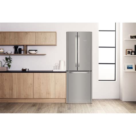 Freestanding Fridge Freezer Hotpoint Ffu3d X 1 Hotpoint