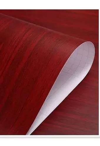 Vinil Adherible Premium Madera Color Caoba Cm Mercadolibre