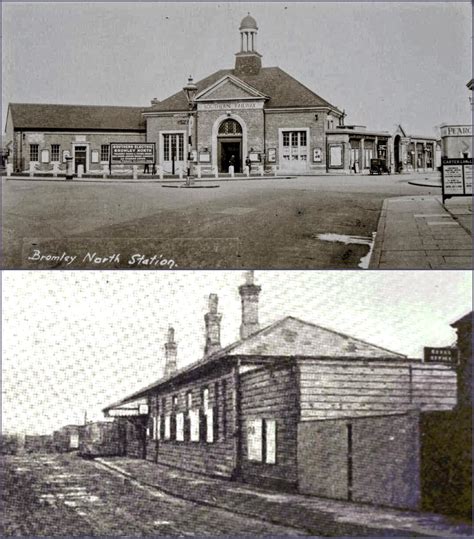 📜 Very Early Photos Of Bromley North Railway Station The Earlier Photo