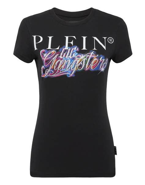 T Shirt Round Neck Sexy Pure Fit Lil Gangsters Philipp Plein